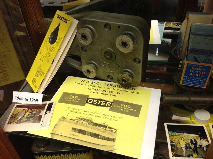 Oster Museum Display 1960